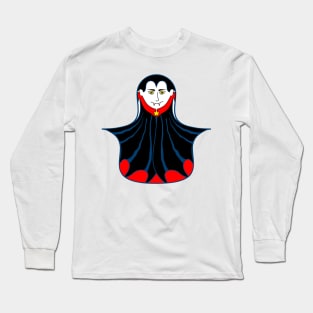 vampire repeat pattern Long Sleeve T-Shirt